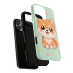 Shiba Inu Kawaii Chibi Smile Pet Dog Art Tough Phone Case