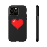 Pixel Heart 8-Bit Retro Art Tough Phone Case