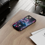 Skyline GT-R Tokyo Rain JDM Night Art Tough Phone Case