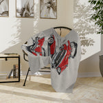 1957 Chevy Bel Air Illustration Microfiber Blanket | Classic Car Throw