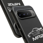 MR2 White Side Silhouette JDM Tough Phone Case Cover Gift