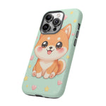 Shiba Inu Kawaii Chibi Smile Pet Dog Art Tough Phone Case