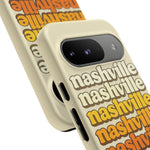 Nashville Retro Stack phone case | Tough Cover