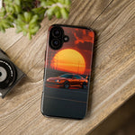 Supra MK4 Sunset Sports Car Phone Case
