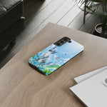 Copy of Silver Butterflies Tough Case | Blue Sky Water Droplets Phone Cover