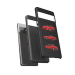 Z28 Red Triview Phone Case Classic Car Illustration