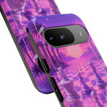 Pastel Chess Infinite Board Vaporwave Art Tough Phone Case