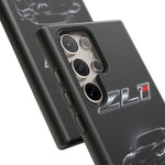 ZL1 Camaro phone case | tough phone case, black muscle car design