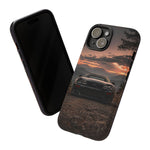 MK4 Supra Phone Case, Black JDM Sports Car Mountain Dusk Cover