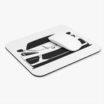 C8 Mouse Pad Front View Line Art Desk Mat Chevy Sports Car Gift for Fans