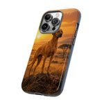 Rhodesian Ridgeback African Savanna Art Tough Phone Case