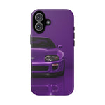 Purple Supra Phone Case, MK4 90s JDM Legend Tough Protective Cover for Men