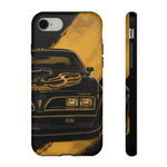 Trans Am Black Gold Shaker Tough Phone Case Muscle Car Art Cover