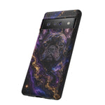 French Bulldog Galaxy Marble Art Tough Phone Case