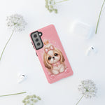 Shih Tzu Princess Kawaii Chibi Puppy Pet Dog Art Tough Phone Case