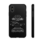 1972 El Camino SS Triple View Classic Tough Phone Case Cover