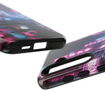 Skyline GT-R Tokyo Rain JDM Night Art Tough Phone Case