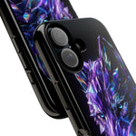 Holographic Wolf Phone Case, Fractured Prism Iridescent Cover
