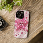 Pink Glitter Star Tough Case | Sparkle Phone Case