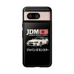R34 Skyline GT-R JDM Rising Sun Tough Phone Case Cover Gift