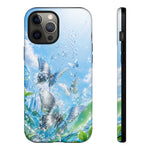 Copy of Silver Butterflies Tough Case | Blue Sky Water Droplets Phone Cover