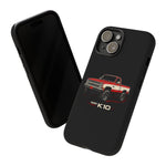 1986 Chevy K10 Red White Classic Pickup Tough Phone Case Cover