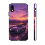 Sunset Skyline R34 Car Phone Case | Tough Phone Case