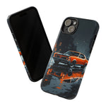 1966 GTO Orange Rainy City Tough Phone Case Cover Gift Art
