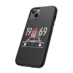 1969 Camaro SS American Flag Tough Phone Case Cover Gift Art