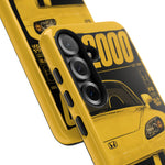 S2000 Spa Yellow Retro 90s JDM Car Tough Phone Case