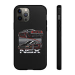 NSX Dual View Black Red JDM Sports Car Tough Phone Case Gift