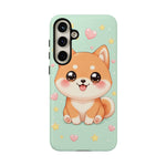 Shiba Inu Kawaii Chibi Smile Pet Dog Art Tough Phone Case