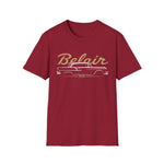 1955 Bel Air Tri-Five Classic Car Name Badge Classic Car T-Shirt Fan Gift