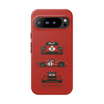1967 GT40 Mk IV Red Race Car Tough Phone Case Cover Gift