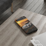 Supra MK4 Super White Targa Coastal Art Tough Phone Case