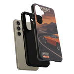 Datsun 240Z Classic JDM Sports Car Sunset Art Tough Phone Case