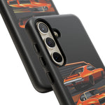 1969 GTO Judge Orange Muscle Car Tough Phone Case Cover Gift