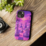 Pastel Chess Infinite Board Vaporwave Art Tough Phone Case