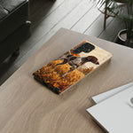 German Shorthaired Pointer Pointing Art Tough Phone Case