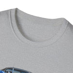 Blue 1970 Grand Prix Car T-Shirt | Classic Auto Trio Illustration