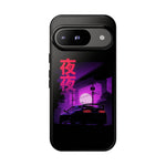 MK4 Supra Purple Night Vaporwave JDM Tough Phone Case Cover