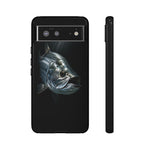 Tarpon Fishing Phone Case, Saltwater Portrait Black Cover, Gift
