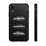 Silver Cutlass Supreme Classic Coupe Tough Phone Case - 3 View