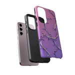 Chrome Thorn Vine Phone Case Vaporwave Tough Cover