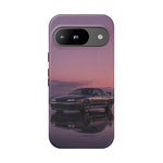 Sunset Skyline GT-R R32 phone case | car reflection, purple dusk