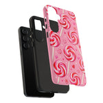 Candy Swirl Lollipop Art Tough Phone Case