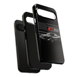 Black C5 Phone Case American Sports Car Tough Cover Gift