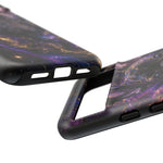French Bulldog Galaxy Marble Art Tough Phone Case