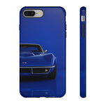 C3 Phone Case Blue, Stingray Classic Sports Car Tough Cover