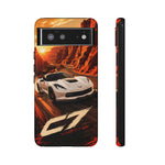 Arctic White C7 Canyon Carver Tough Phone Case
